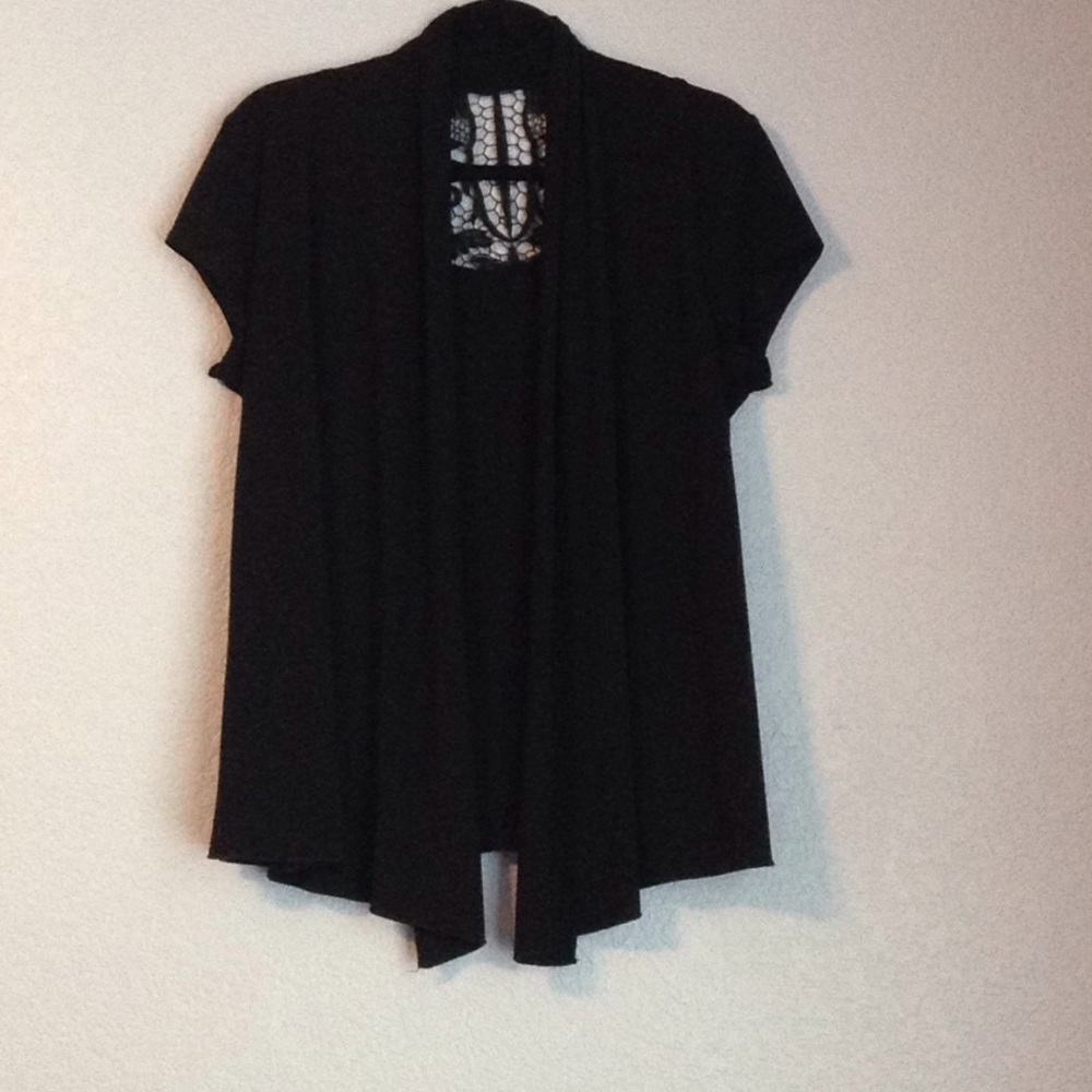 Saint Tropez West black short sleeved top.